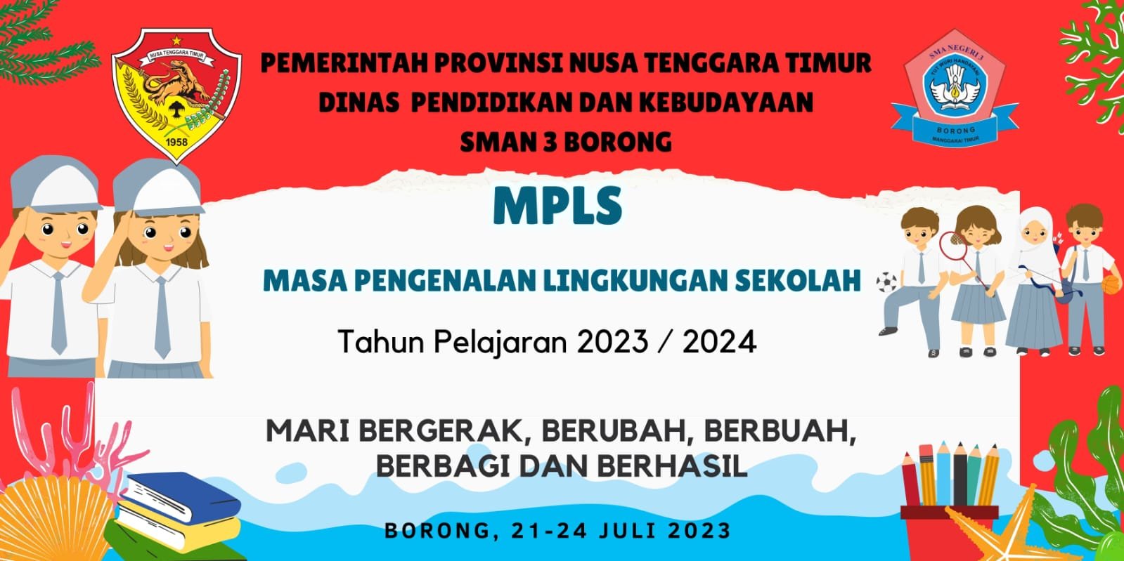 Mengintip Keseruan Kegiatan MPLS Tahun Pelajaran 2023/2024 Di SMAN 3 ...